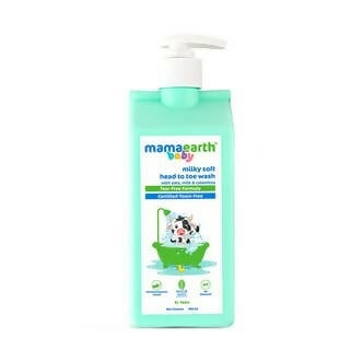 Mamaearth Milky Soft Head to Toe Wash With Oats, Milk & Calendula For Babies, Australia, Canada 