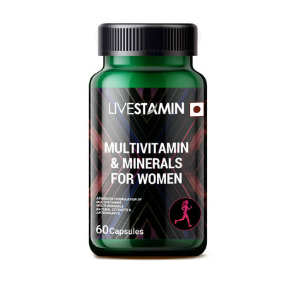 Livestamin Multivitamins & Minerals For Women Capsules