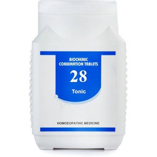 Bakson's Homeopathy Biochemic Combination 28 Tablets