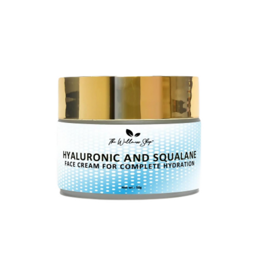 The Wellness Shop Hyaluronic And Squalane Face Cream 