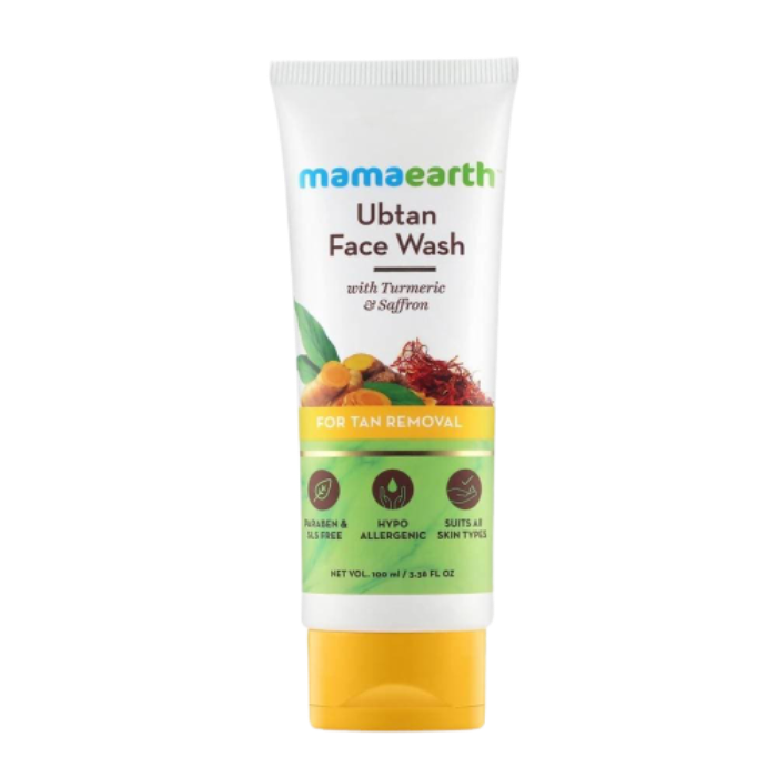 Mamaearth Ubtan Face Wash For Tan Removal