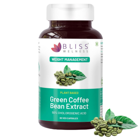 Bliss Welness Green Coffee Bean Extract Capsules  