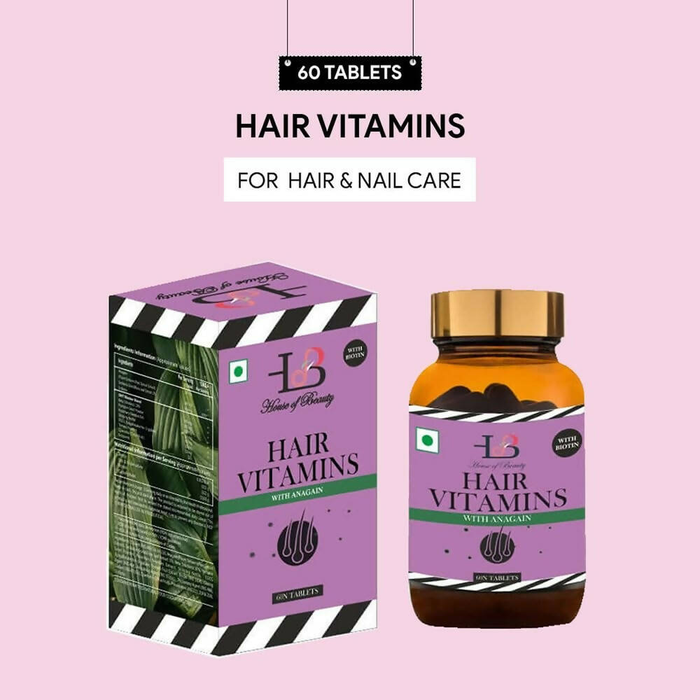 House Of Beauty Hair Vitamins Tablets