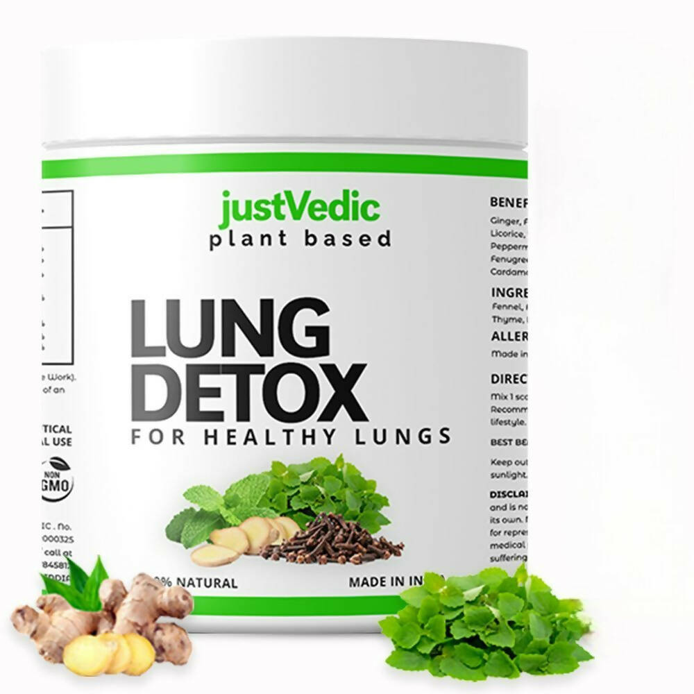 Just Vedic Lung Detox Drink Mix 