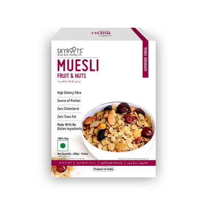 Skyroots Fruit & Nuts Muesli TrueCure