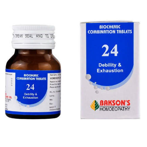Buy Bakson's natural remedy  Biochemic Combination 24 formulas s Online in USA from Chaijava. Fast shipping available.