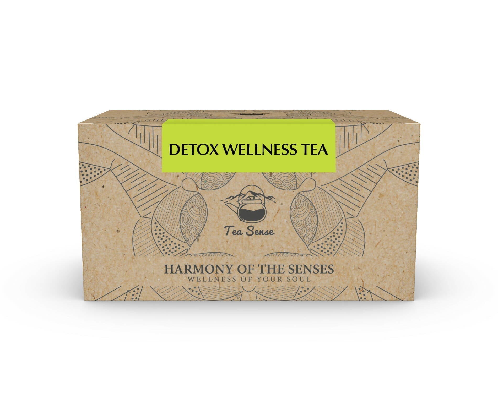 Tea Sense Detox Wellness Tea Bags Box 