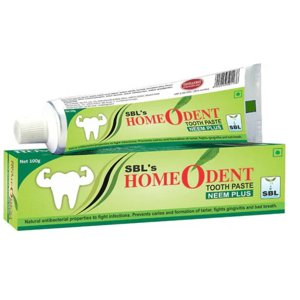 SBL Homeopathy Homeodent Neem Plus Toothpaste TrueCure