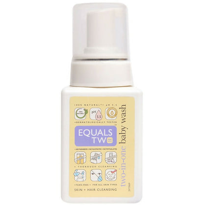 Equals Two Two-in-One Baby Body Wash (Hair & Skin) TrueCure