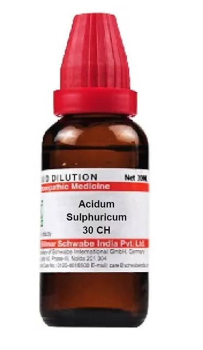 Dr. Willmar Schwabe India Acidum Sulphuricum Dilution