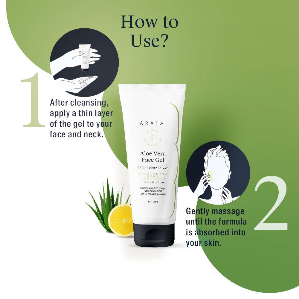 Arata Aloe Vera Face Gel