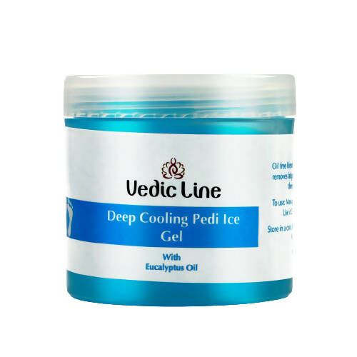 Vedic Line Deep Cooling Pedi Ice Blue Gel 