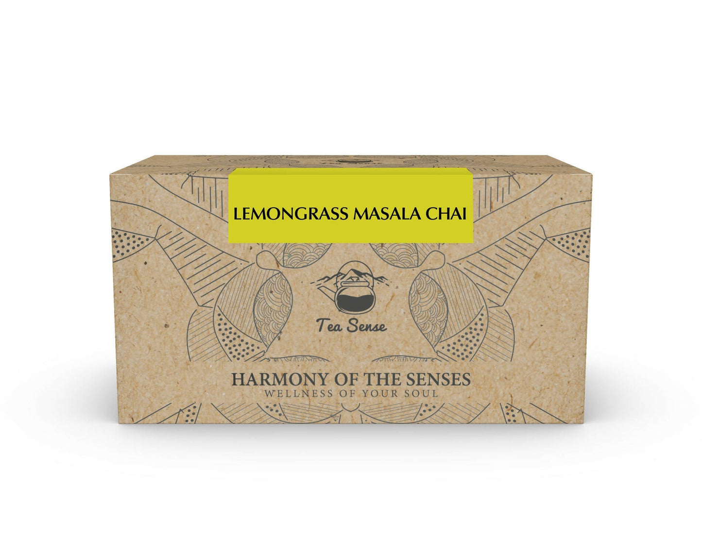 Tea Sense Lemongrass Masala Chai Bags Box 