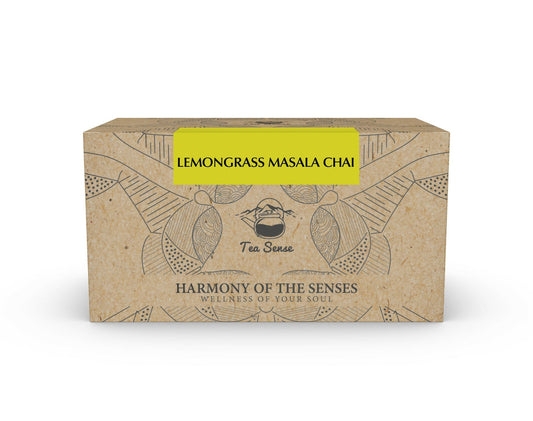 Tea Sense Lemongrass Masala Chai Bags Box 