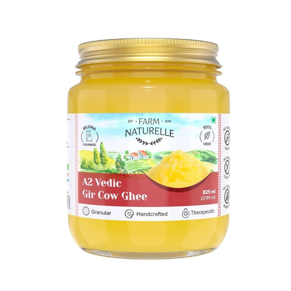 Farm Naturelle A2 Vedic Gir Cow Ghee, Australia, Canada 