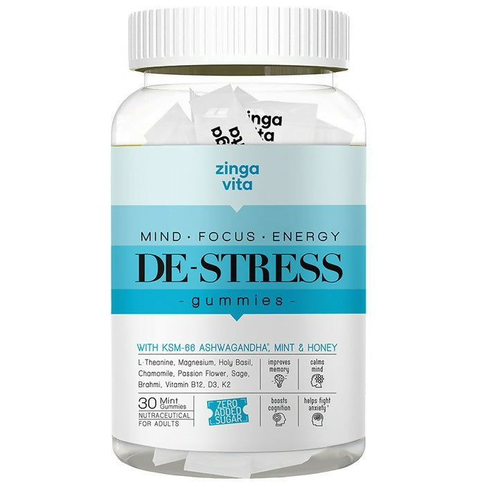 Zingavita De-Stress Gummies TrueCure