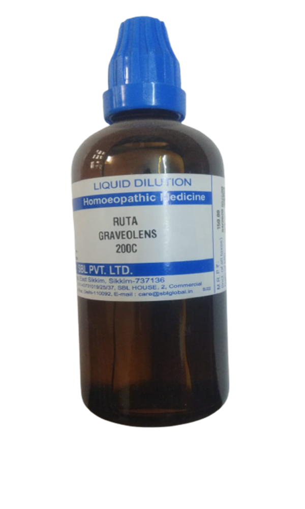 SBL Homeopathy Ruta Graveolens Dilution 200 C