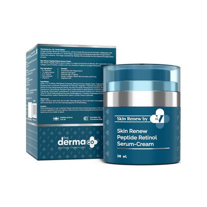 The Derma Co Dr.V Skin Renew Peptide Retinol Serum-Cream