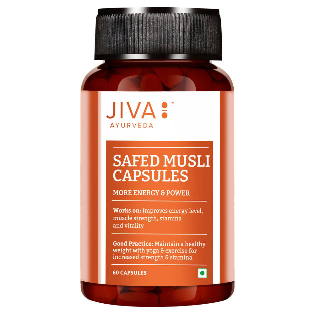 Jiva Ayurveda Safed Musli Capsules 