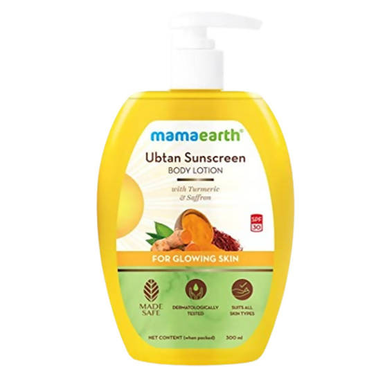 Mamaearth Ubtan Sunscreen Body Lotion SPF 30 