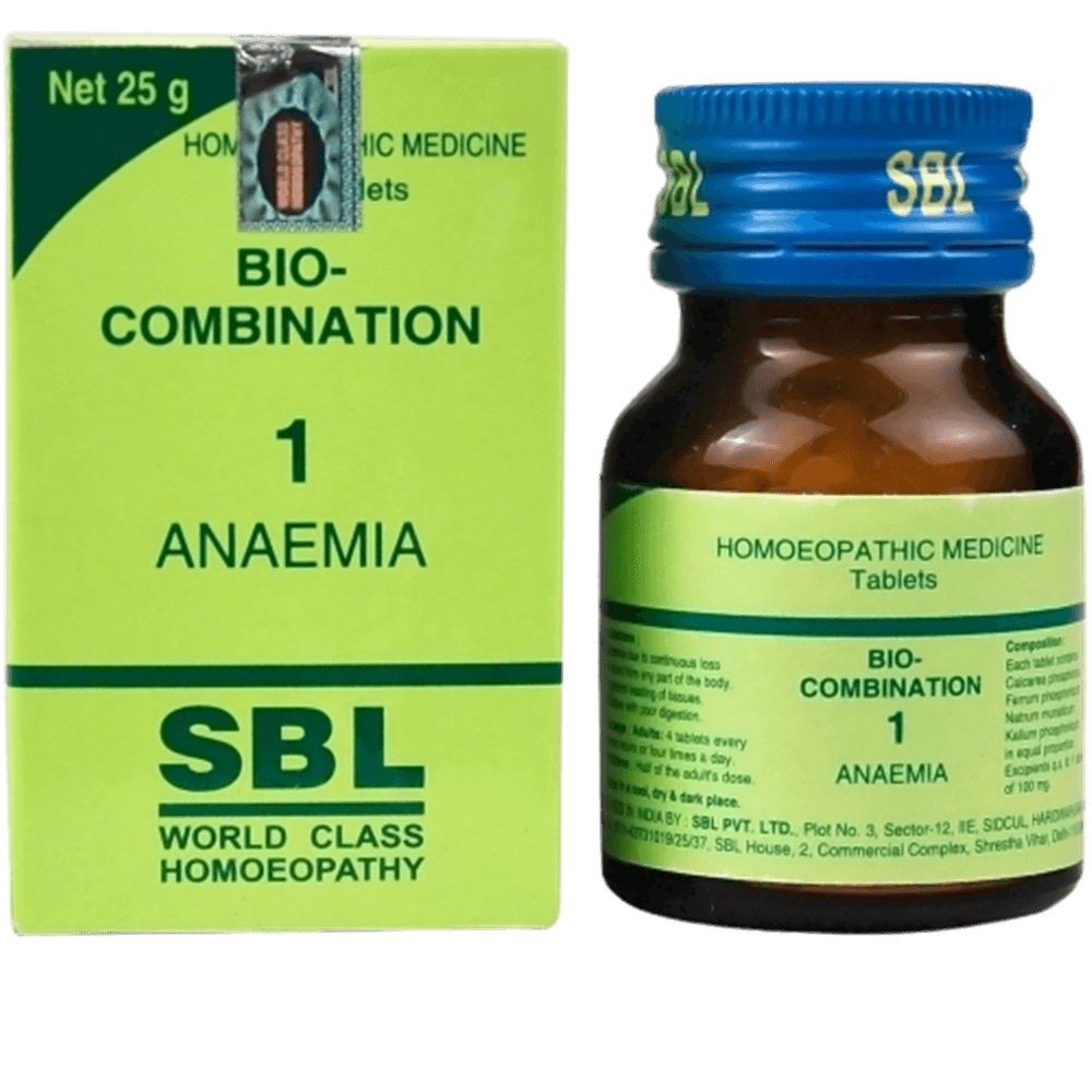 SBL Homeopathy Bio Combination 1 Tablet