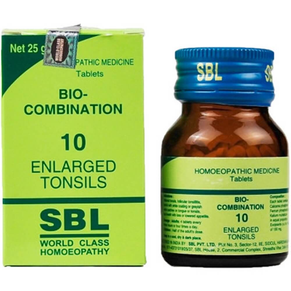 SBL Homeopathy Bio Combination 10 Tablet