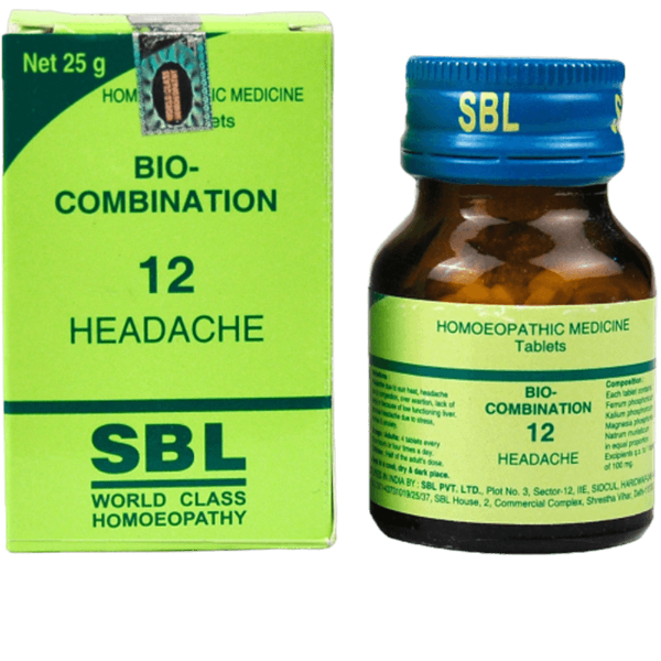 SBL Homeopathy Bio Combination 12 Tablet