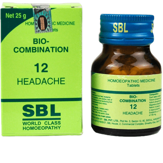 SBL Homeopathy Bio Combination 12 Tablet