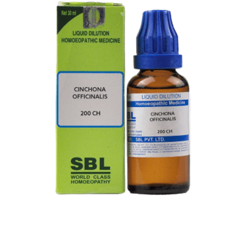 SBL Homeopathy Cinchona Officinalis Dilution