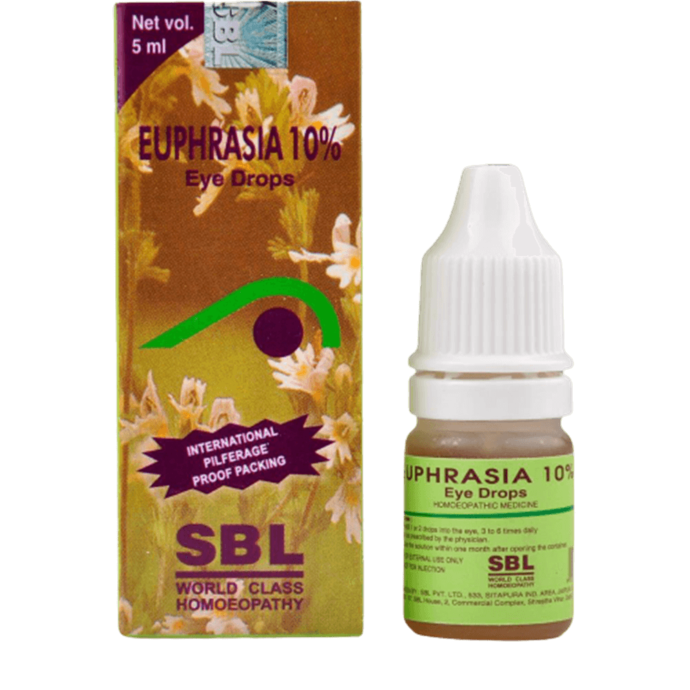 SBL Homeopathy Euphrasia 10% Eye Drops