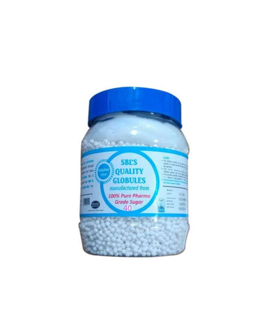 SBL Homeopathy Quality Grade Sugar Globules No : 40