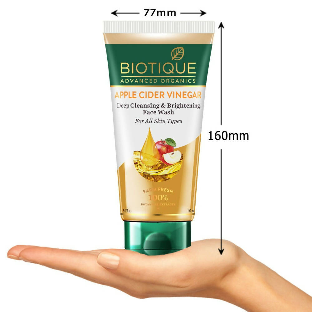 Biotique Apple Cider Vinegar Deep Cleansing & Brightening Face Wash