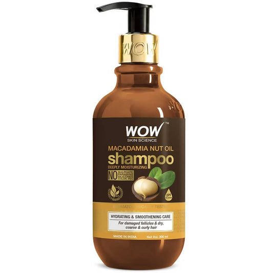 Wow Skin Science Macadamia Nut Oil Shampoo TrueCure