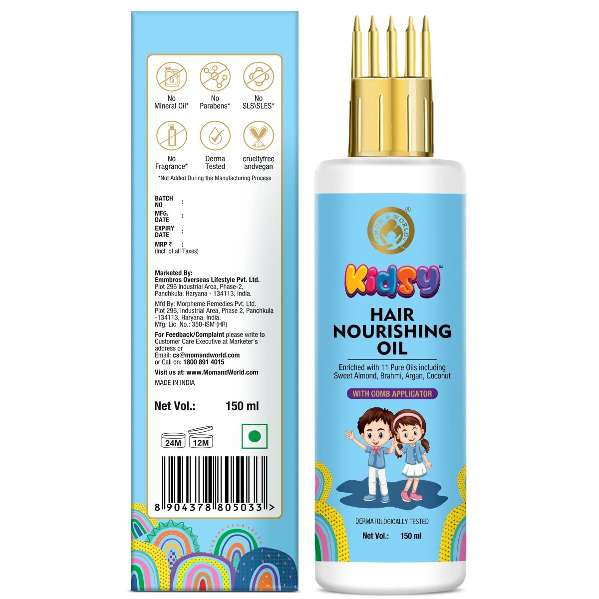 Mom & World Kidsy Hair Nourishing Oil