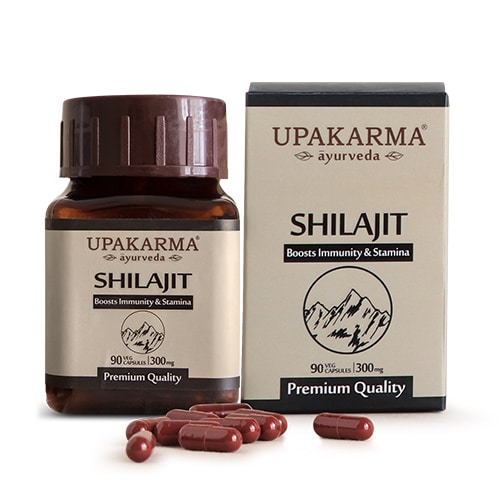 Upakarma Ayurveda Shilajit Capsules TrueCure