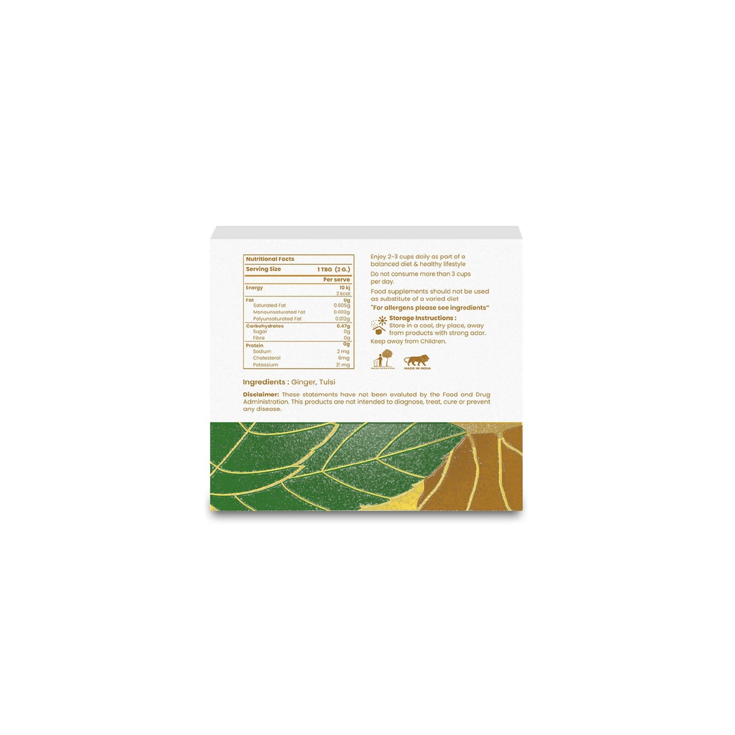 Shivamastu Ayurveda Respire Herbal Tea - 20 Pyramid Teabags