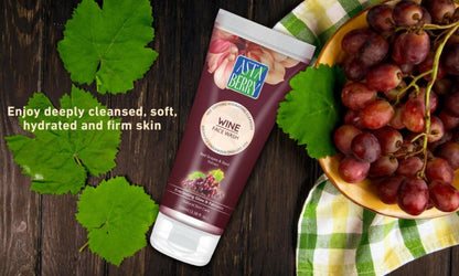 Astaberry Wine Face Wash for Age Defying Hydrating Cleanser