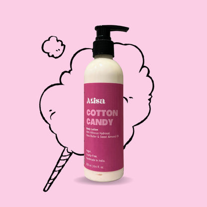 Atisa Cotton Candy Body Lotion