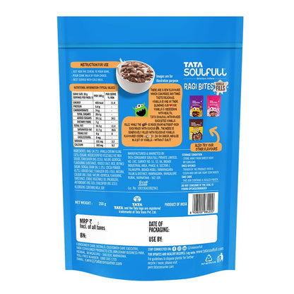 Tata Soulfull Ragi Bites Vanilla Fills Breakfast Cereal