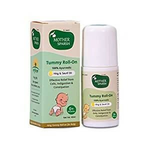 Mother Sparsh Tummy Roll On Hing & Saunf Oil, Australia, Canada 