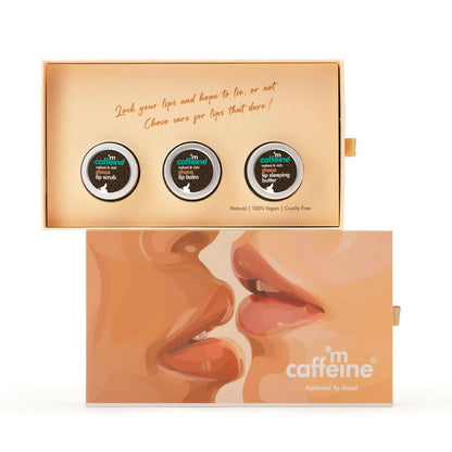 mCaffeine Choco Kissed Lip Gift Kit