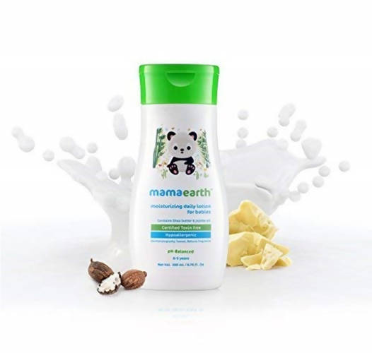 Mamaearth Daily Moisturizing Lotion & Mamaearth Deeply Nourishing Baby Wash For Babies