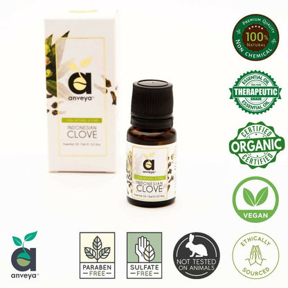 Anveya Clove Essential Oil