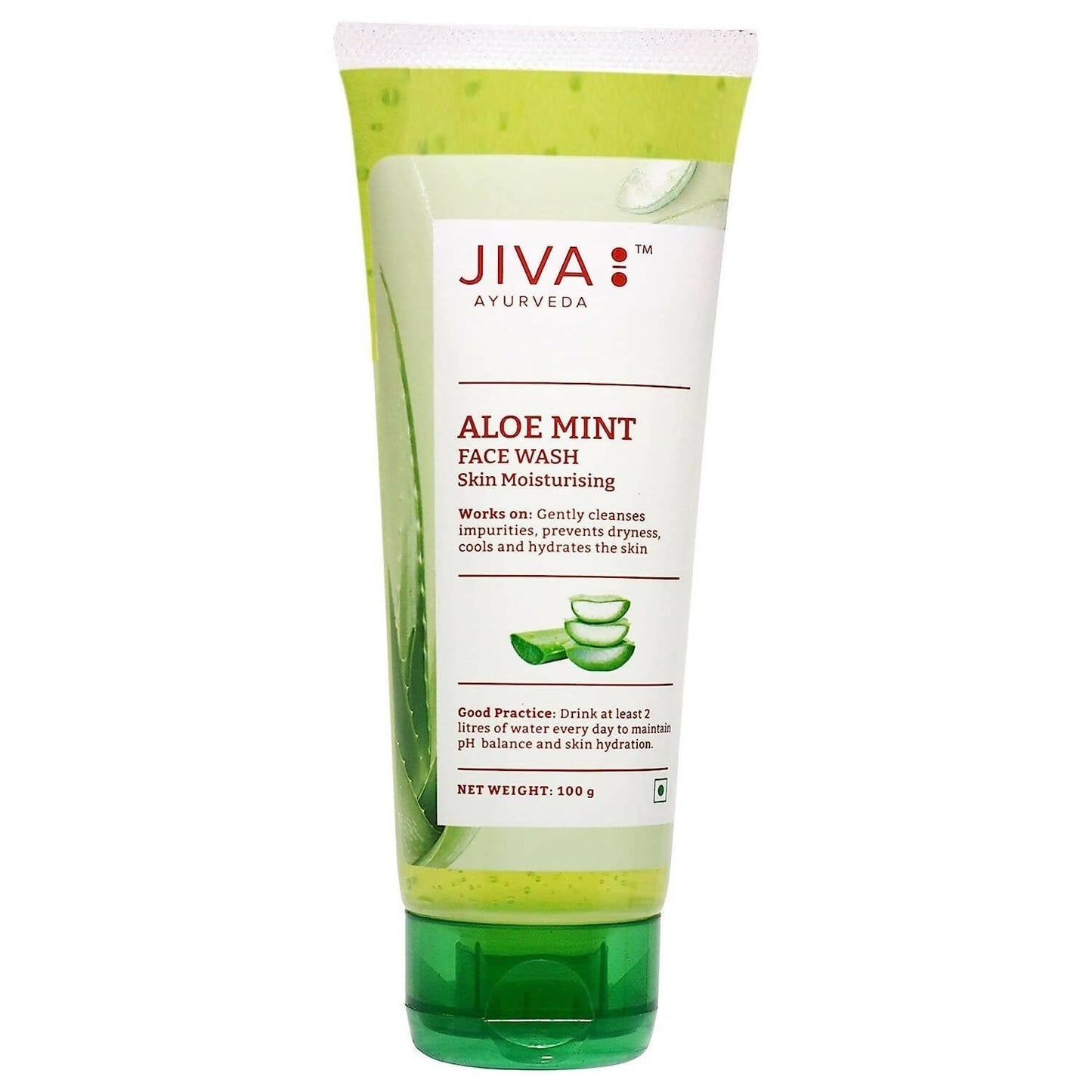 Jiva Ayurveda Aloe Mint Facewash TrueCureN