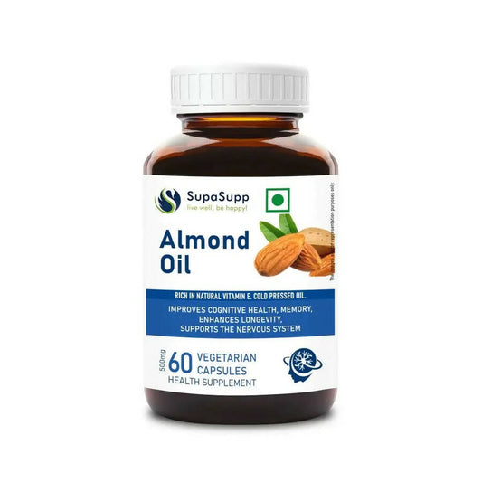 Sri Sri Tattva Supasupp Almond Oil Capsules   