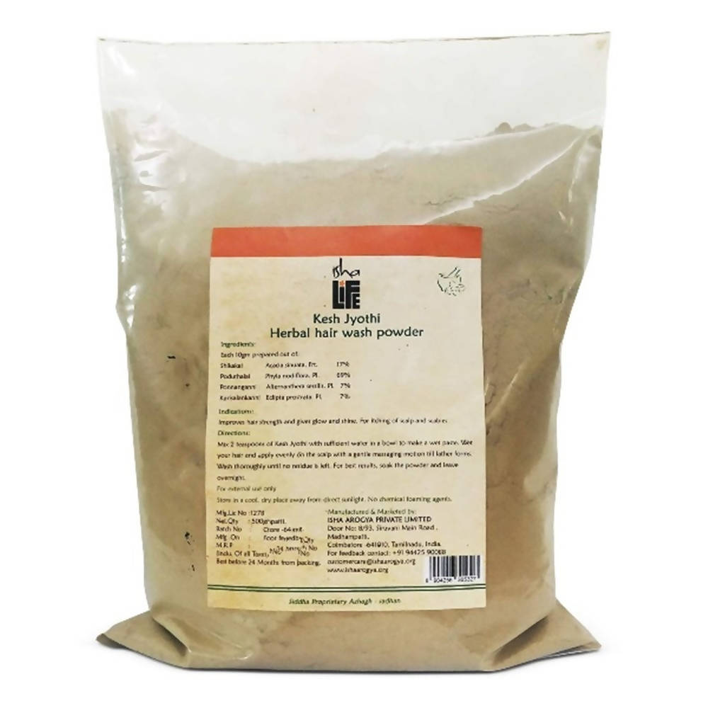 Isha Life Kesh Jyoti Herbal Hair Wash Powder 