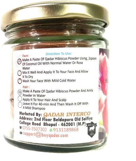 Qadar Pure & Natural Hibiscus Powder