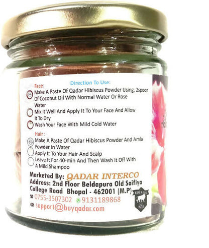 Qadar Pure & Natural Hibiscus Powder