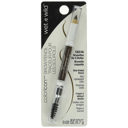 Wet n Wild Color Icon Brow Pencil - Brunettes Do It Better