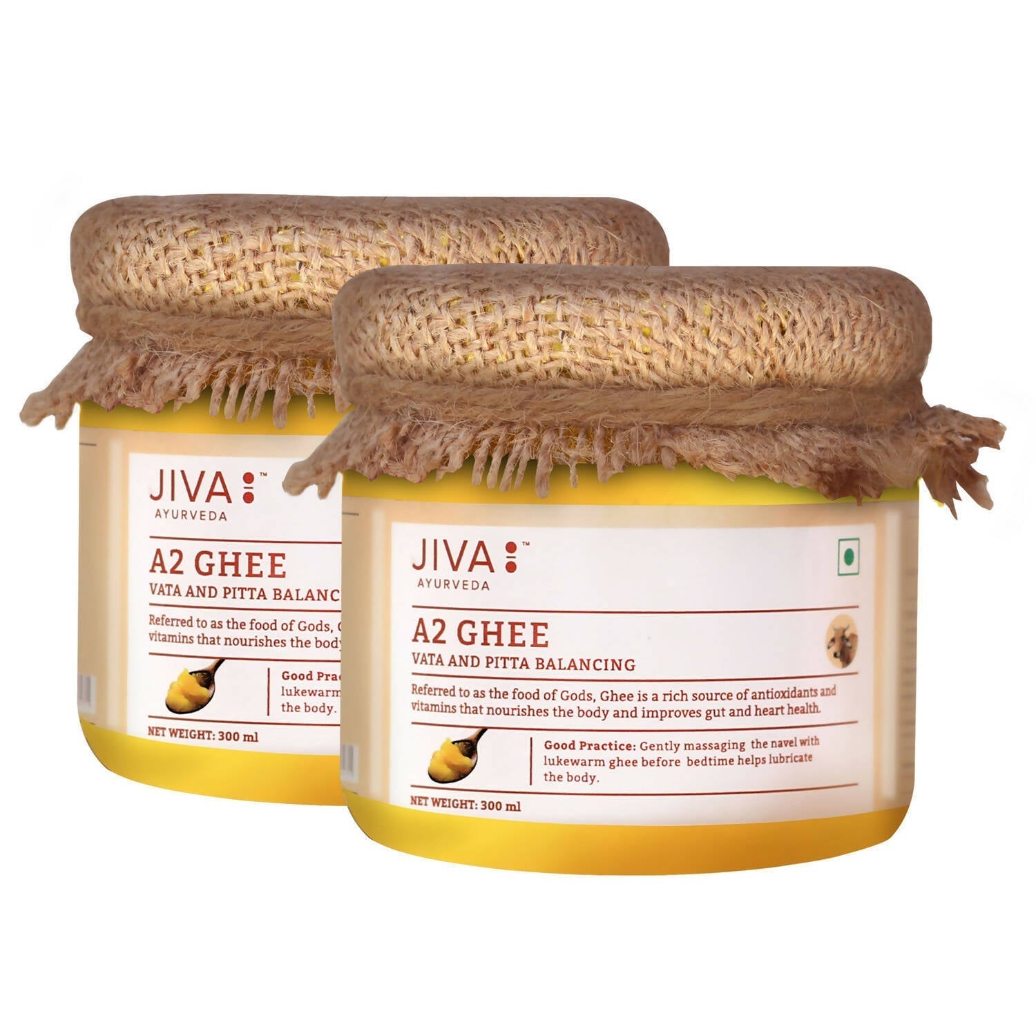 Jiva Ayurveda A2 Gir Desi Cow Ghee, Australia, Canada 